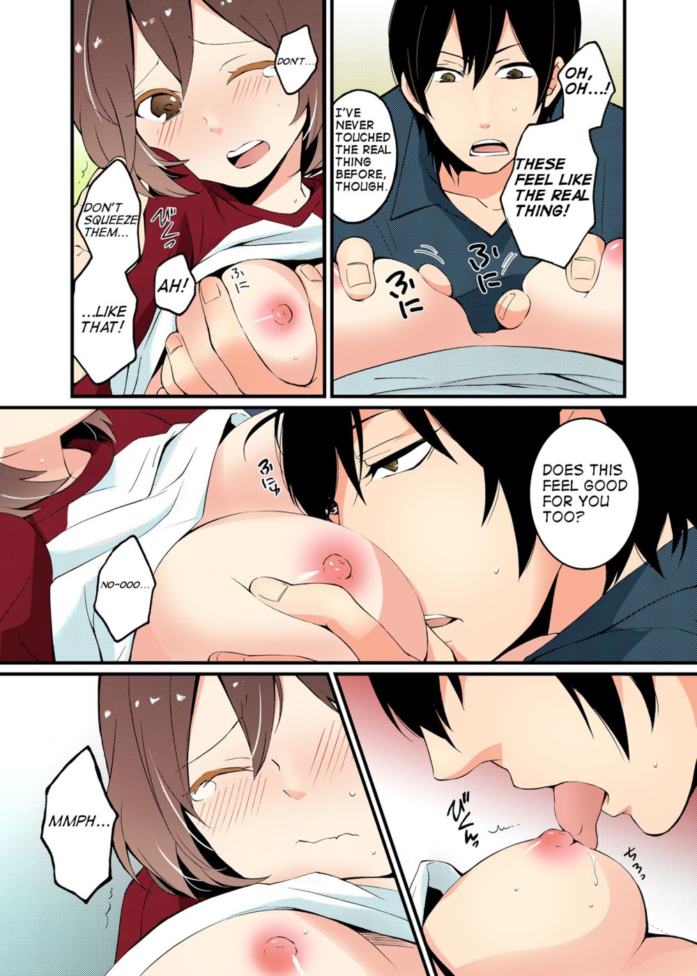 Hentai Manga Comic-Since I've Abruptly Turned Into a Girl, Won't You Fondle My Boobs?-Chapter 2-7